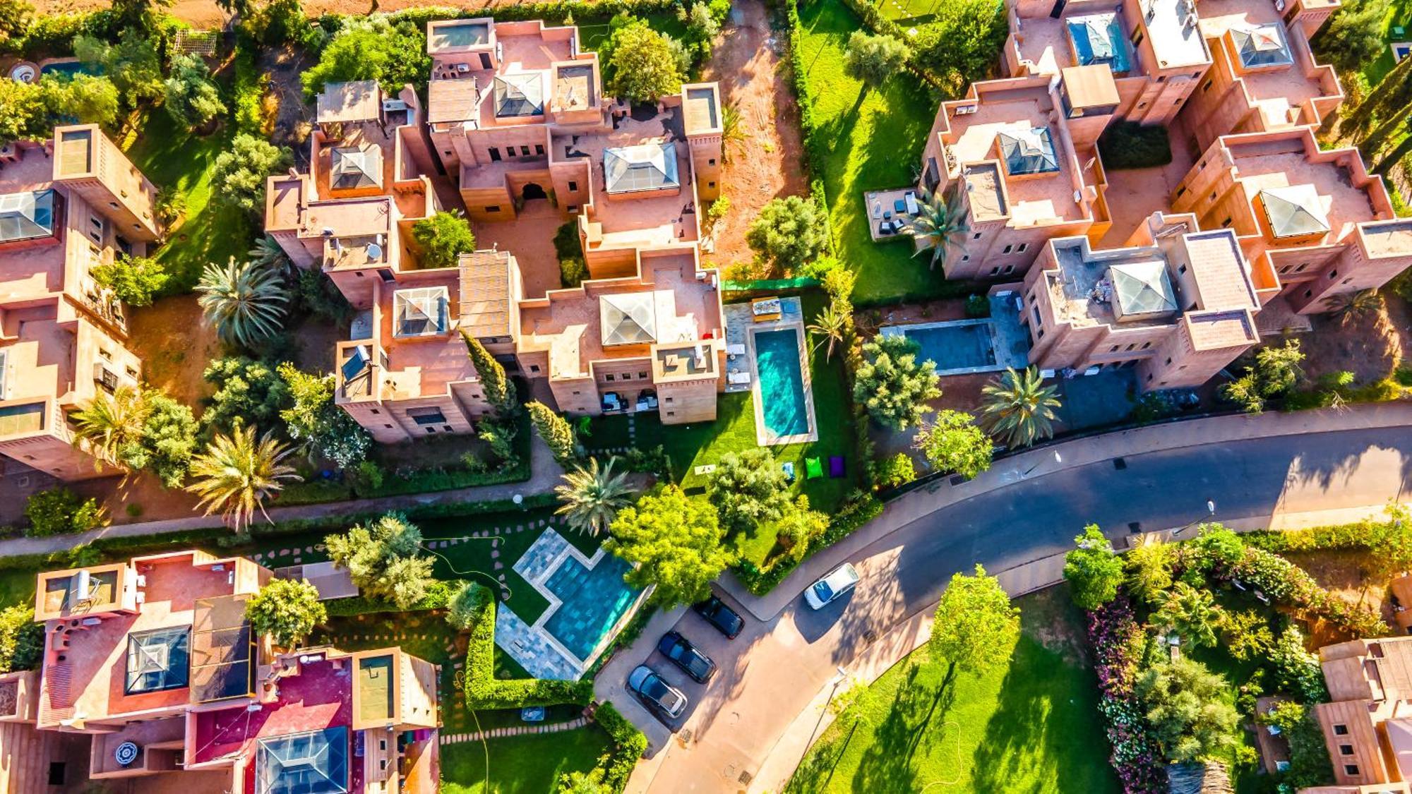 Villa Oasis Private Pool Secure Complex Marrakesch Exterior foto