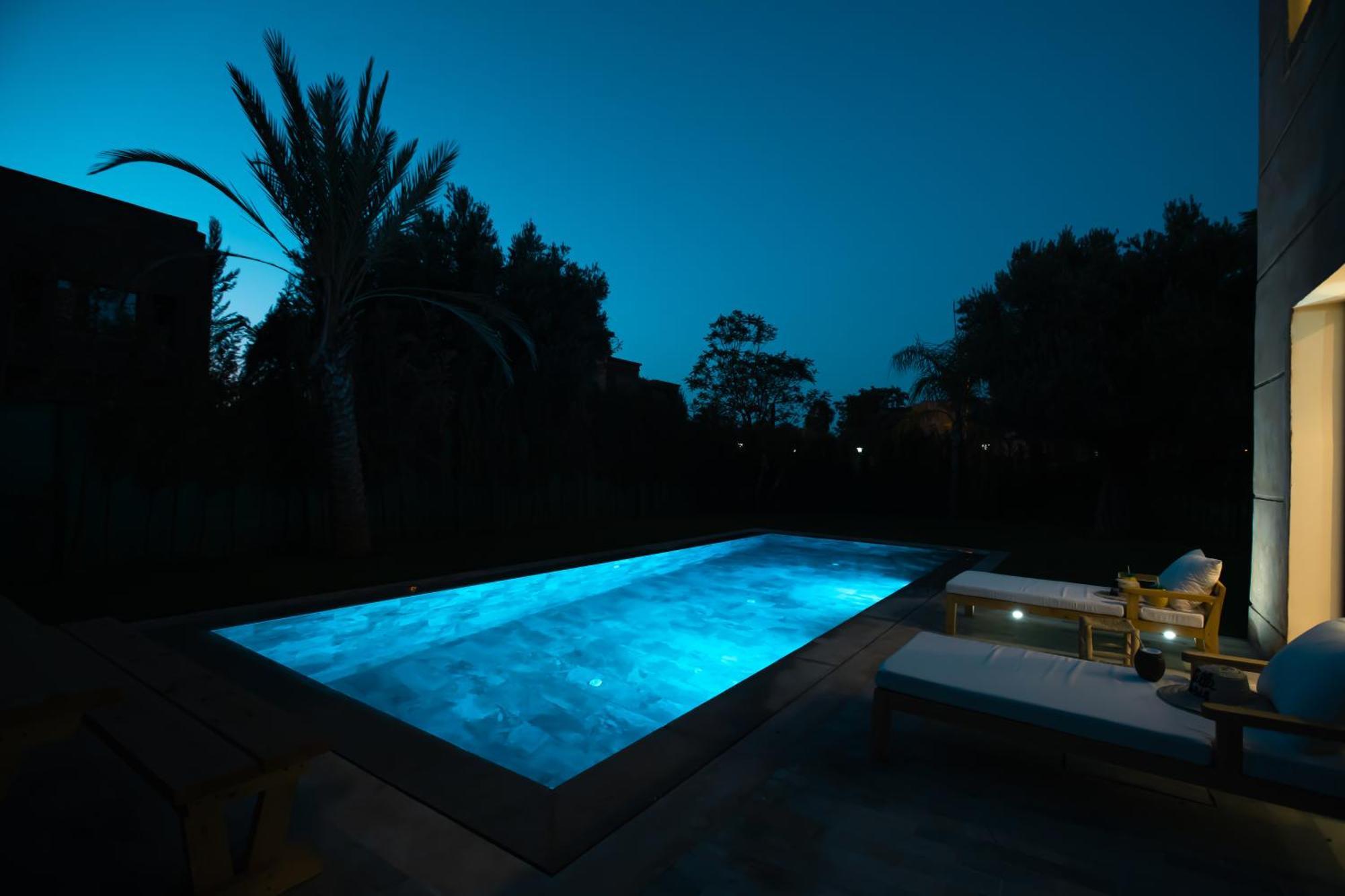 Villa Oasis Private Pool Secure Complex Marrakesch Exterior foto