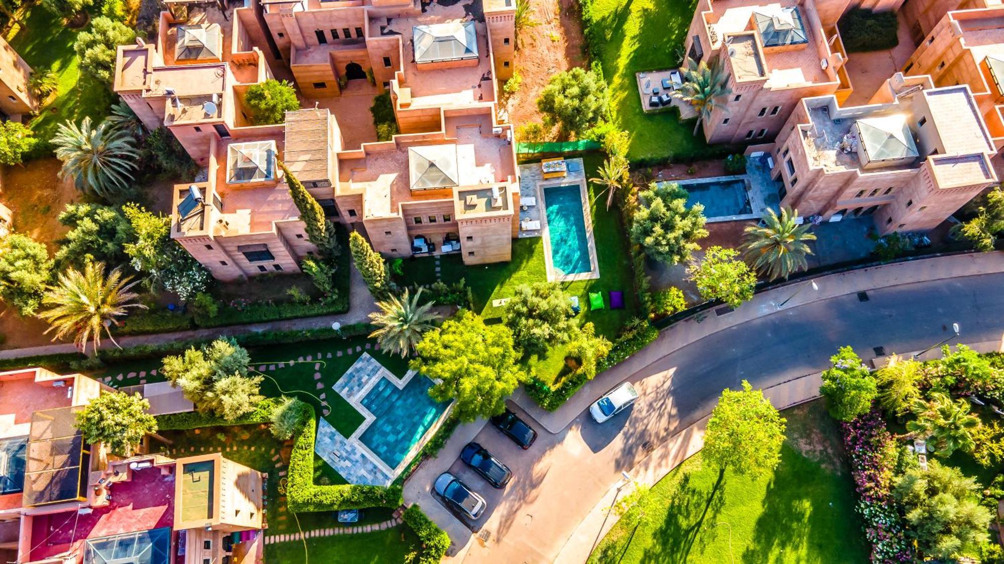 Villa Oasis Private Pool Secure Complex Marrakesch Exterior foto